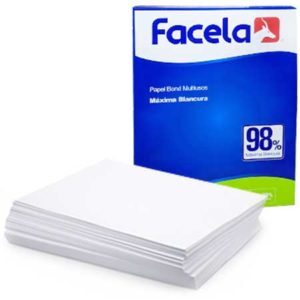 PAPEL BOND FACELA T/CARTA