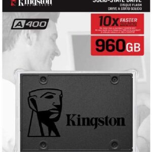 Kingston A400 SSD SA400S37/960G - Disco duro sólido interno 2.5" SATA 960GB